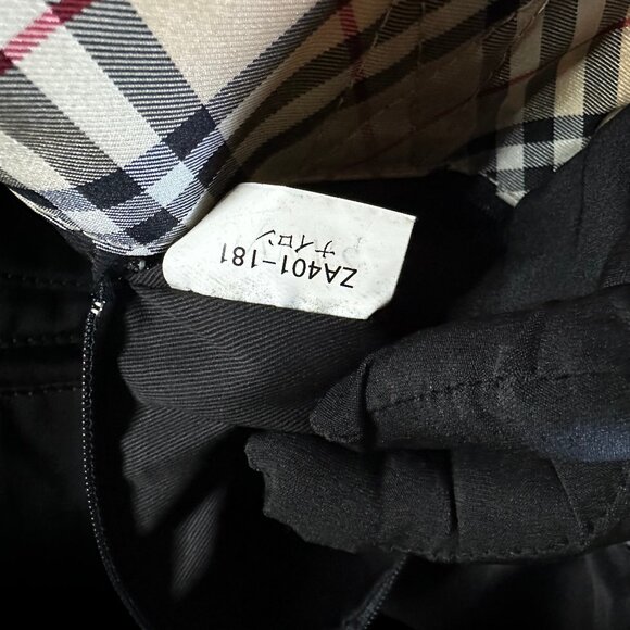 Authentic Burberry Blue Label Nova Check Nylon Tote Bag - Picture 13 of 16